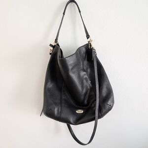Coach Black Pebbled Leather Women's Bag